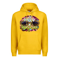Lemon hello sunshine Premium Hoodie - BarkalooDesign