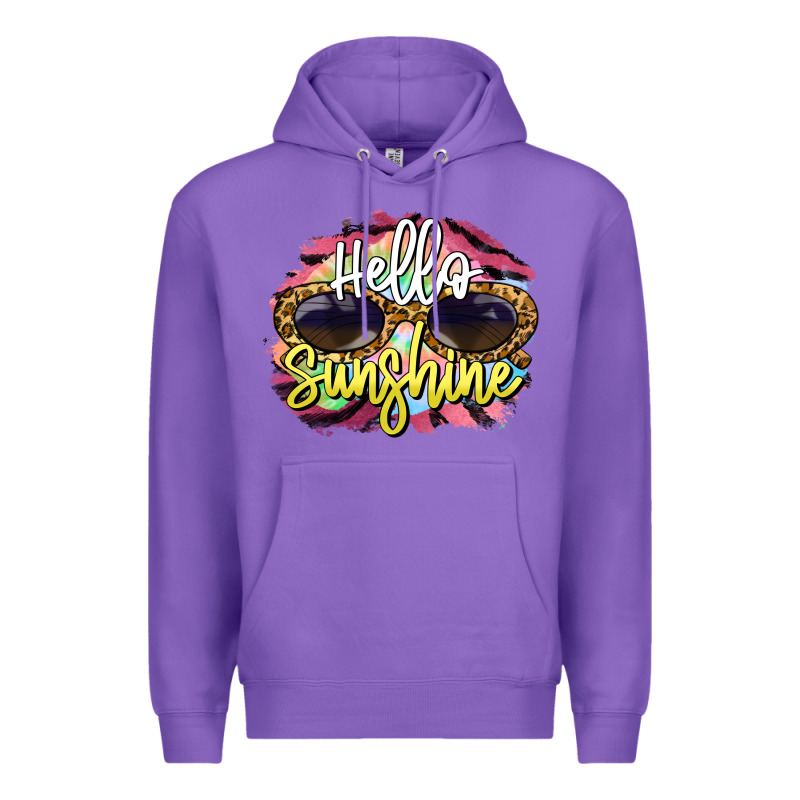 Hello Sunshine Premium Hoodie by BarkalooDesign | Teevron