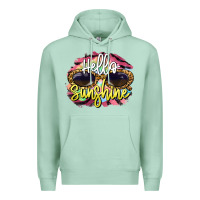 Seafoam hello sunshine Premium Hoodie - BarkalooDesign
