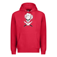 Chef Skull And Crossbones Knives Halloween Premium Hoodie | Teevron