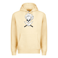 Pina Colada chef skull and crossbones knives halloween Premium Hoodie - linhVisuals