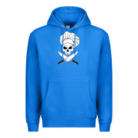 True Royal chef skull and crossbones knives halloween Premium Hoodie - linhVisuals