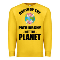 Lemon Destroy the patriarchy not the planet Premium Sweatshirt - Bettercallsaul