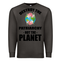 Smoke Destroy the patriarchy not the planet Premium Sweatshirt - Bettercallsaul