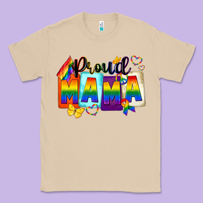 Proud Mama Mother's Day Classic Tee Designed By Fadigitalartstudio