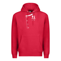Cardinal chef uniform jacket cooking Premium Hoodie - linhVisuals