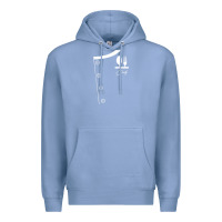 Colony Blue chef uniform jacket cooking Premium Hoodie - linhVisuals