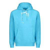 Ocean Blue chef uniform jacket cooking Premium Hoodie - linhVisuals
