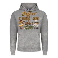 Cloud Rock coffee is always a good idea Vintage Hoodie - BarkalooDesign