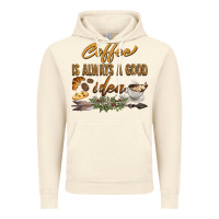 Vintage Artic coffee is always a good idea Vintage Hoodie - BarkalooDesign