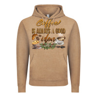 Vintage Coffee coffee is always a good idea Vintage Hoodie - BarkalooDesign