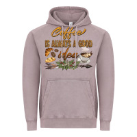 Vintage Zinc coffee is always a good idea Vintage Hoodie - BarkalooDesign