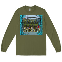 Army Green reel great dad Long Sleeve Tee - Artiststas