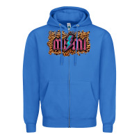 True Royal Leopard Mimi Lightning Zipper Hoodie - RanaPortraitStore