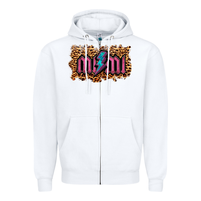 Leopard Mimi Lightning Zipper Hoodie by RanaPortraitStore | Teevron