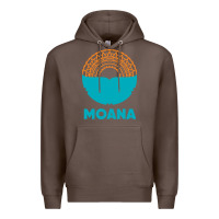 Coffee moana pasifika rugby Premium Hoodie - linhVisuals
