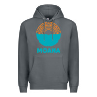 Rock moana pasifika rugby Premium Hoodie - linhVisuals