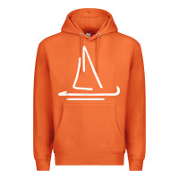 Carrot sailing boat Premium Hoodie - linhVisuals