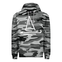 Slate Camo sailing boat Premium Hoodie - linhVisuals