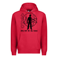 Cardinal devo duty now for the future Premium Hoodie - linhVisuals