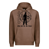 Chestnut devo duty now for the future Premium Hoodie - linhVisuals