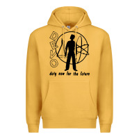 Mustard devo duty now for the future Premium Hoodie - linhVisuals