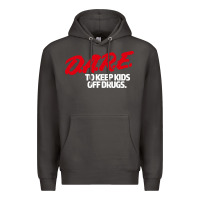 Smoke d.a.r.e Premium Hoodie - linhVisuals
