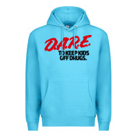 Ocean Blue d.a.r.e Premium Hoodie - linhVisuals