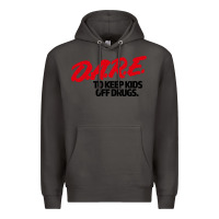 Smoke d.a.r.e Premium Hoodie - linhVisuals