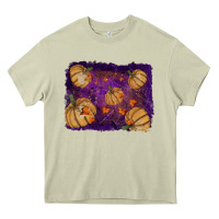 Mossy halloween leaves tool leather backround Heavy Core Tee - RanaPortraitStore
