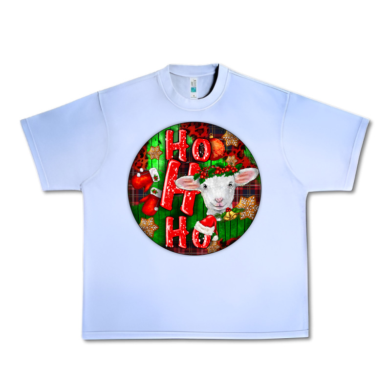 Ho Ho Ho Merino Wool Baby Sheep Urban Heavy Tee by LillyAllenDesigns | Teevron