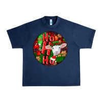 Navy ho ho ho merino wool baby sheep Urban Heavy Tee - LillyAllenDesigns