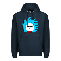 Navy thing 1 Premium Hoodie - linhVisuals