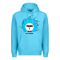 Ocean Blue thing 1 Premium Hoodie - linhVisuals