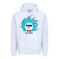 White thing 1 Premium Hoodie - linhVisuals