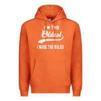 Carrot im the oldest i make the rules siblings family Premium Hoodie - linhVisuals