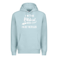 Blue Mist im the oldest i make the rules siblings family Premium Hoodie - linhVisuals