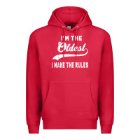 Cardinal im the oldest i make the rules siblings family Premium Hoodie - linhVisuals