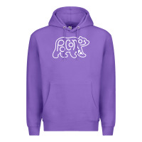 Purple poconos pennsylvania pocono pa bear travel animal Premium Hoodie - linhVisuals
