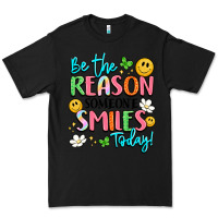 Black be the reason someone smiles today Premium Tee - LillyAllenDesigns