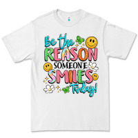 White be the reason someone smiles today Premium Tee - LillyAllenDesigns