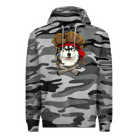 Alaskan Malamute Pirate Dog Halloween Premium Hoodie | Teevron