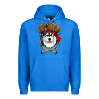 True Royal alaskan malamute pirate dog halloween Premium Hoodie - linhVisuals