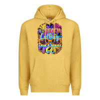 Antique Gold the beach is calling and i must go Premium Hoodie - BarkalooDesign