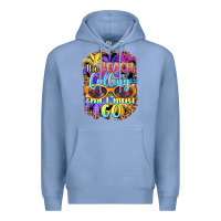 Colony Blue the beach is calling and i must go Premium Hoodie - BarkalooDesign