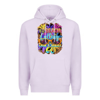 Lilac the beach is calling and i must go Premium Hoodie - BarkalooDesign