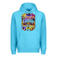 Ocean Blue the beach is calling and i must go Premium Hoodie - BarkalooDesign