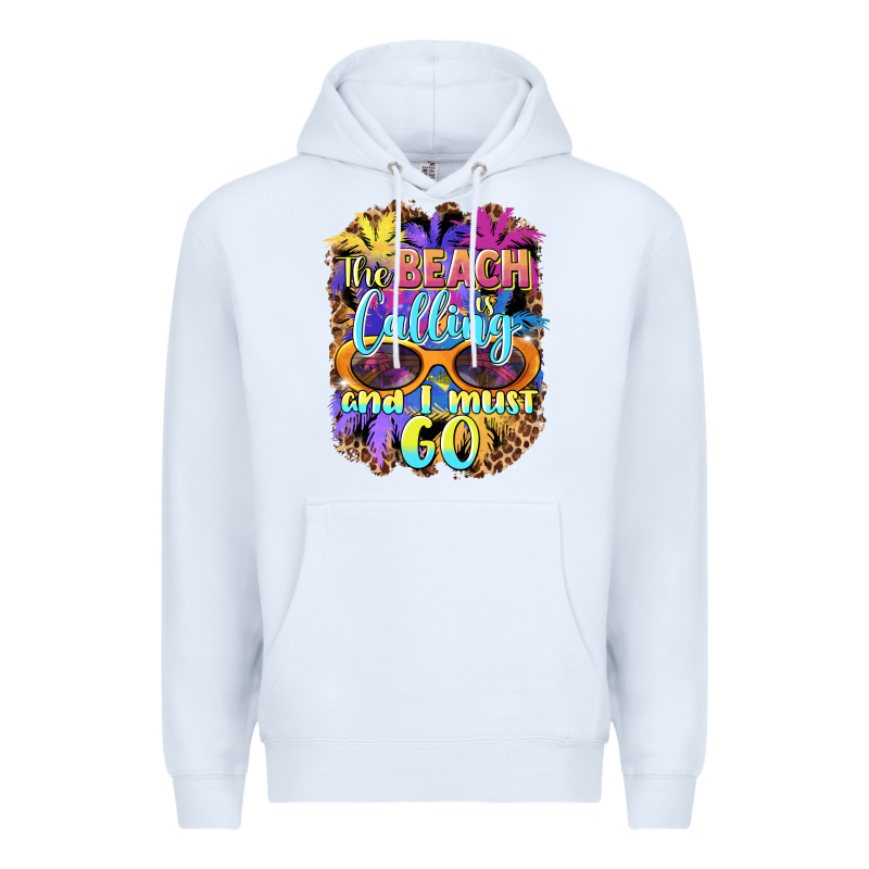 The Beach Is Calling And I Must Go Premium Hoodie by BarkalooDesign | Teevron