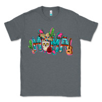 Charcoal Heather Mexican mama Mother's Day Classic Tee - FaDigitalArtStudio
