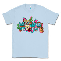 Dusty Blue Mexican mama Mother's Day Classic Tee - FaDigitalArtStudio